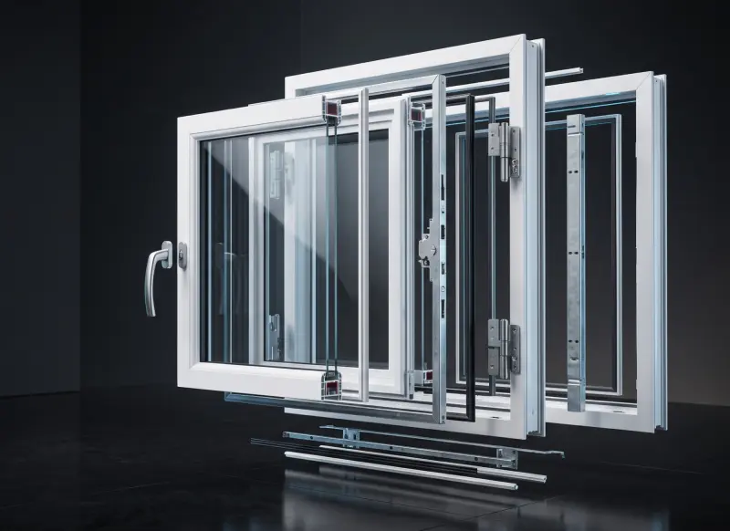 BAYDEE manufacturing facility with advanced uPVC extrusion machinery