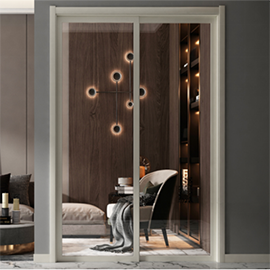 WPC glass profile