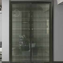 WPC sliding door